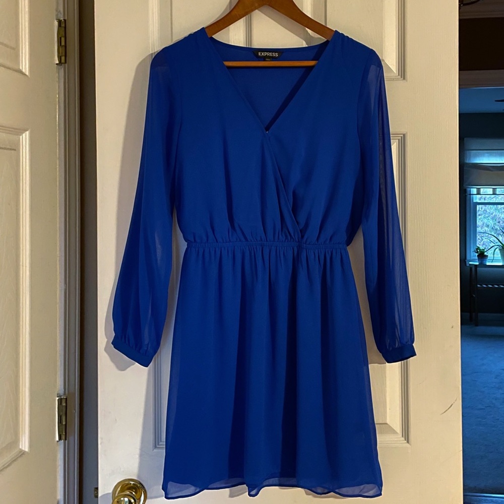Like New Express Long Sleeve Dress Size Small